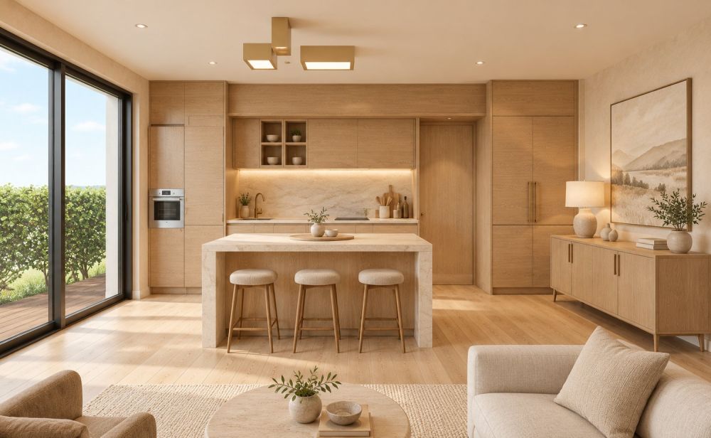 Nuova casa 4.5 locali con giardino, terrazza solarium e box doppio -  Bild 1