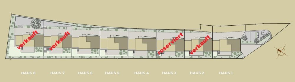Neubau 5.5-ZI-EFH mit Attika-Geschoss / Reinach AG - Sonnenlage und Weitblick -  Bild 12