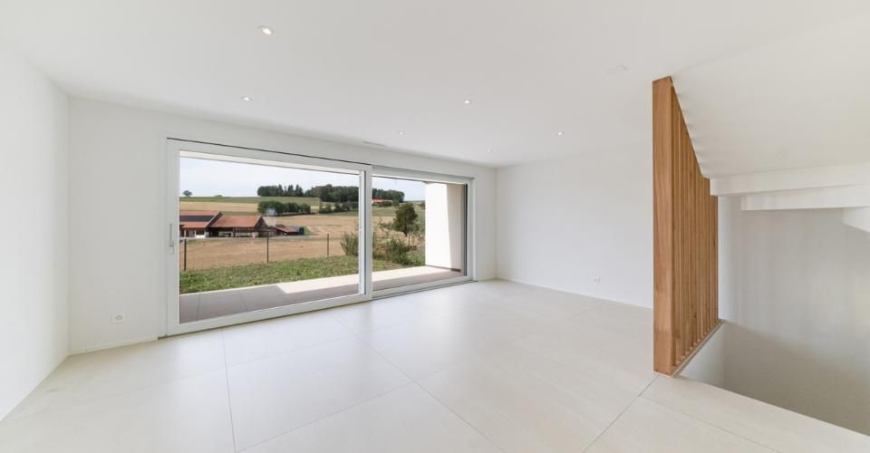 À VENDRE – Magnifique villa contemporaine à Villariaz - Maison contiguë 4.5 pièces - image - 3