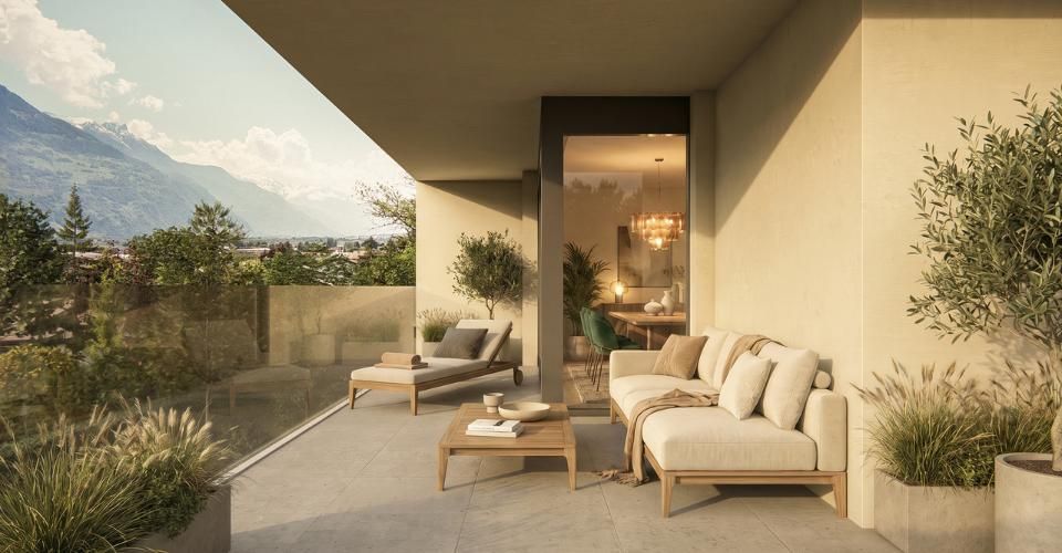 L'Écrin d'Erbignon – Villa contemporaine à Conthey - Maison 7 pièces - image - 1
