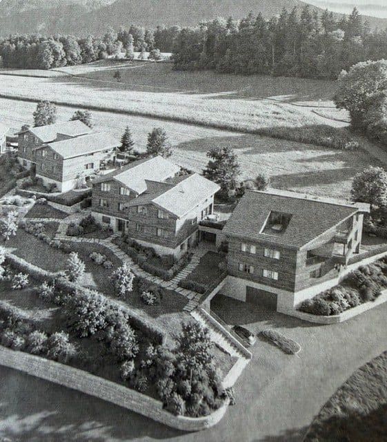 Wunderschöne Neubau EFH und DEFH im Bündnerstil (Mauerwerk und Holz) -  Bild 1