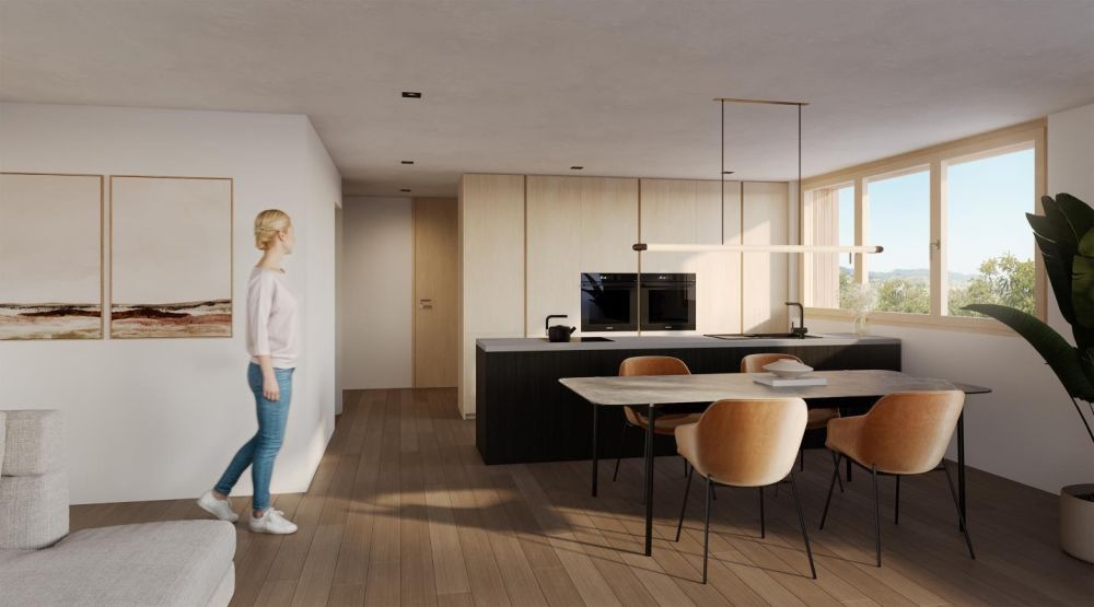 Neubauprojekt "Buchen 64"- hochwertige 4.5-Zi. Wohnung im 1. OG - Küche, Essen