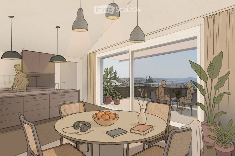 Wohnen mit Weitblick - Neubauprojekt in Künten Aargau -  Bild 3