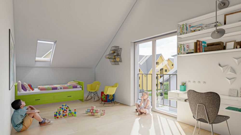 Neubau 6.5-Zi.-Doppeleinfamilienhaus mit Garten in Saland -  Bild 8