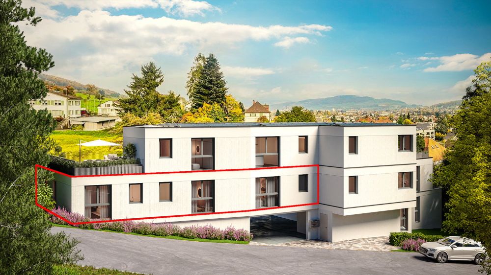 Moderne 5.5-Zimmer-Neubauwohnung im 1. Obergeschoss in Menziken -  Bild 2