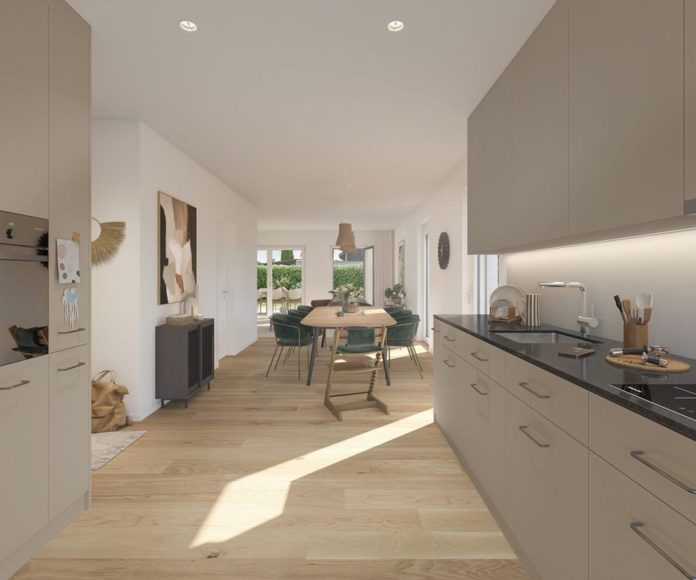 Neubau Reiheneinfamilienhaus an familienfreundlicher Lage - Bild 4