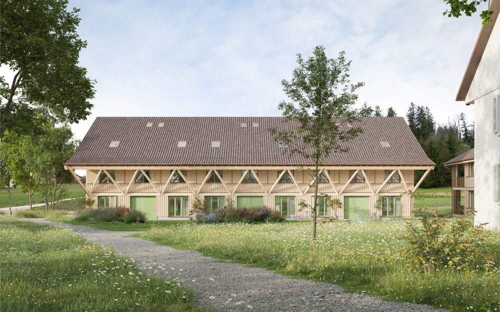 Neubauprojekt Areal Zinzikon - sechs grosszügige Reiheneinfamilienhäuser - Bild 1