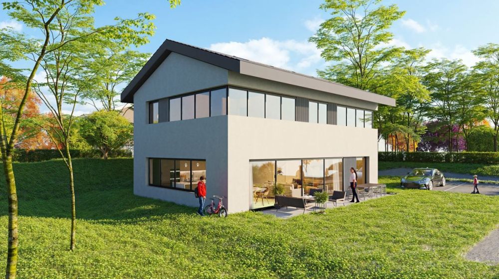 Savigny (VD) - Zwei moderne Villen auf einem wunderschönen Grundstück von 2'000 m² (eine verkauft) -  Bild 4