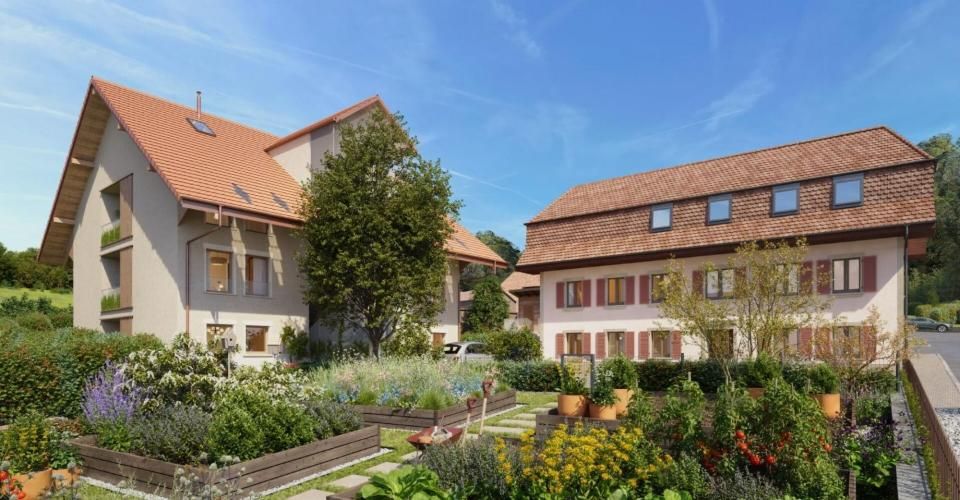 Appartement de 3,5 pièces au 1er étage avec loggia et jardin potager - Appartement 3.5 pièces - image - 2