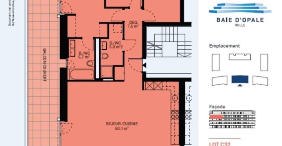 Magnifique appartement neuf de 4,5 pièces avec grand balcon et splendide vue! - Appartement 4.5 pièces - image - 11