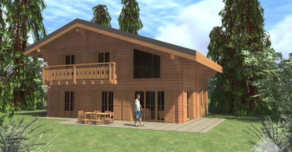 Projet de construction d'un chalet en pleine nature ! - Chalet 4.5 pièces - image - 1
