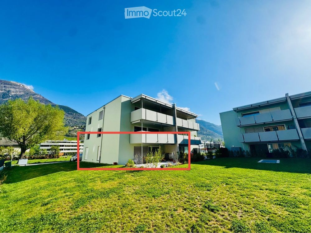 Moderne 3.5-Zimmer-Neubau-Wohnung in Visp mit Garage -  Bild 2