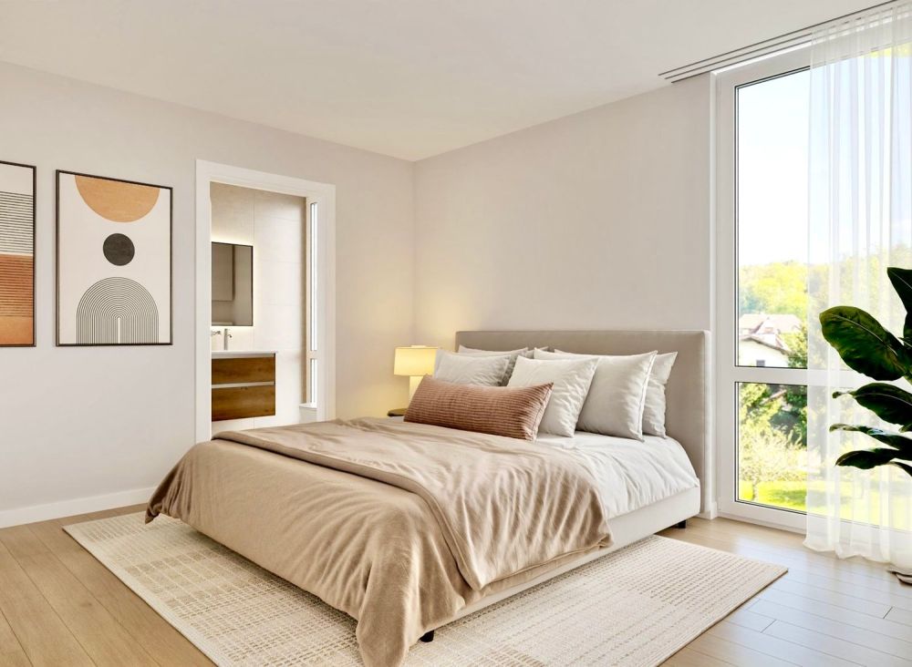Attique, Appartement de 4.5 pièces avec deux places inclus – Lot 16 -  Bild 6