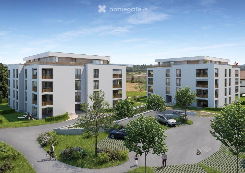 Baujahr 2024 3 1/2 Zimmerwohnung 96m2 mit Loggia im 3. Stock -  Bild 3