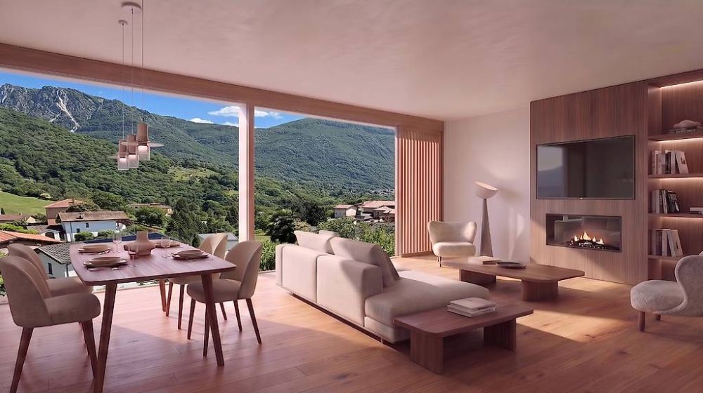  Moderna casa di nuova costruzione in Capriasca - ET055 -  Bild 1