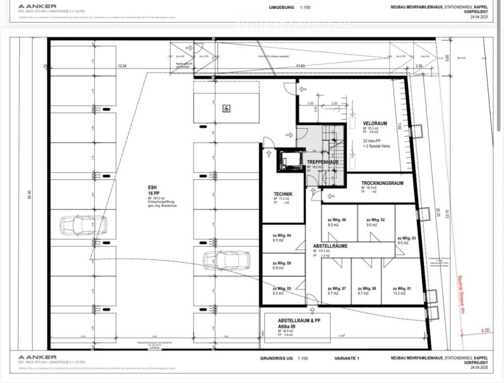 Moderne 4.5, 3.5, 2.5 Zi. Neubauwohnugen in Kappel SO -  Bild 3