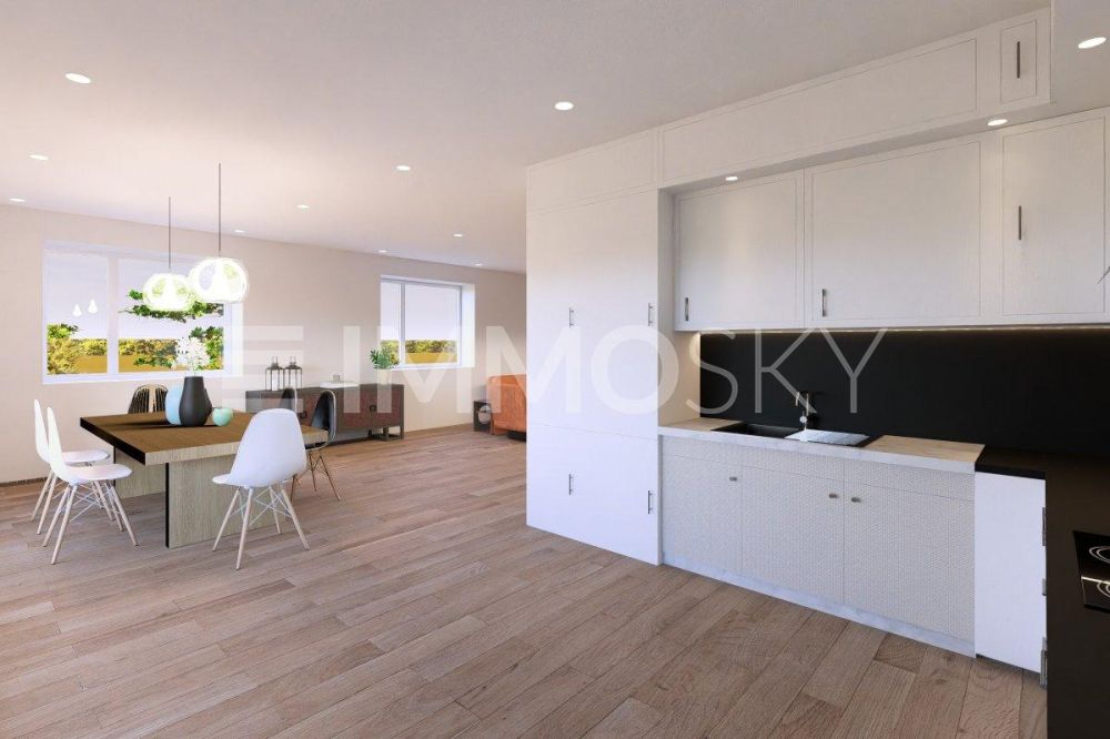 EXCLUSIVITÉ ! Spacieux 3,5 pièces avec loggia d'env. 21 m2 ! - Espace cuisine