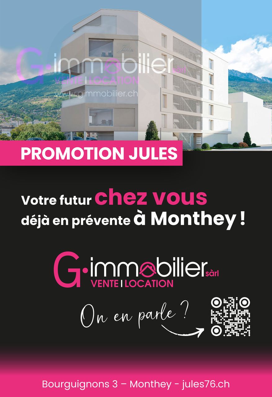 Monthey- nouvelle construction - 4.5 pièces de 121m2 au 2ème étage -  Bild 12