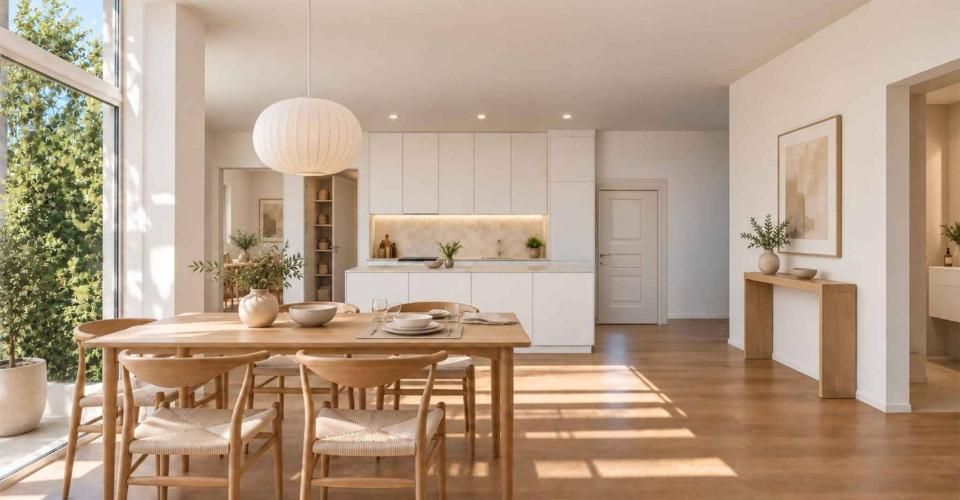 Le Logis - Villa "B" - Villa mitoyenne neuve de 6.5 pièces - Maison contiguë 6.5 pièces - image - 2