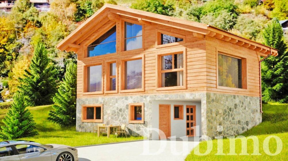 Chalet Plan Bochy, Mayens de Saxon - Chalet A - Chalet S - Bâtiment