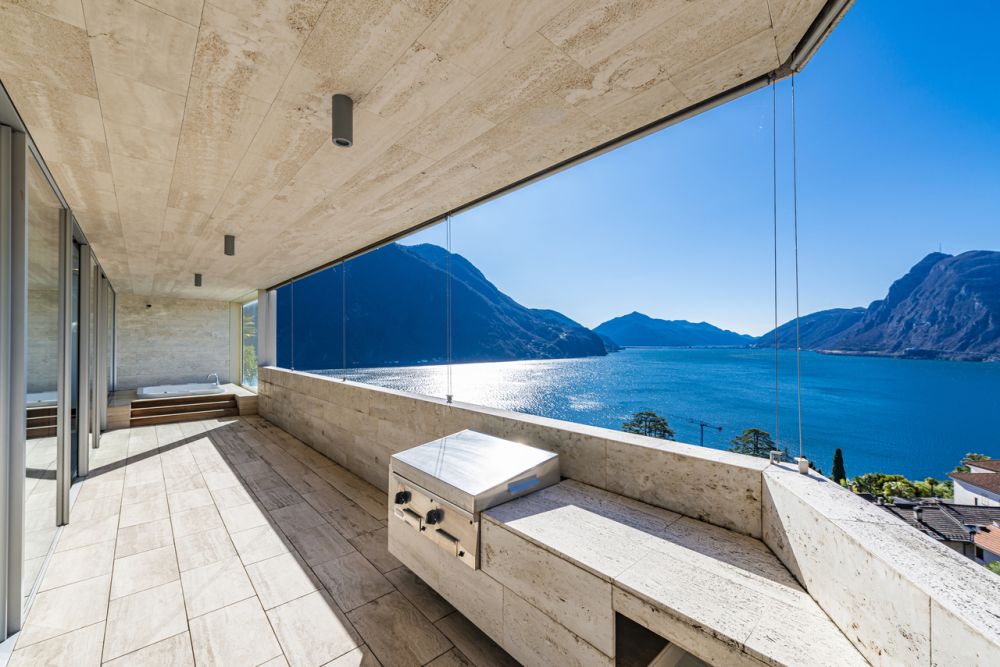 Residenza Executive | Attico di prestigio con vista panoramica sul Lago di Lugano -  Bild 10