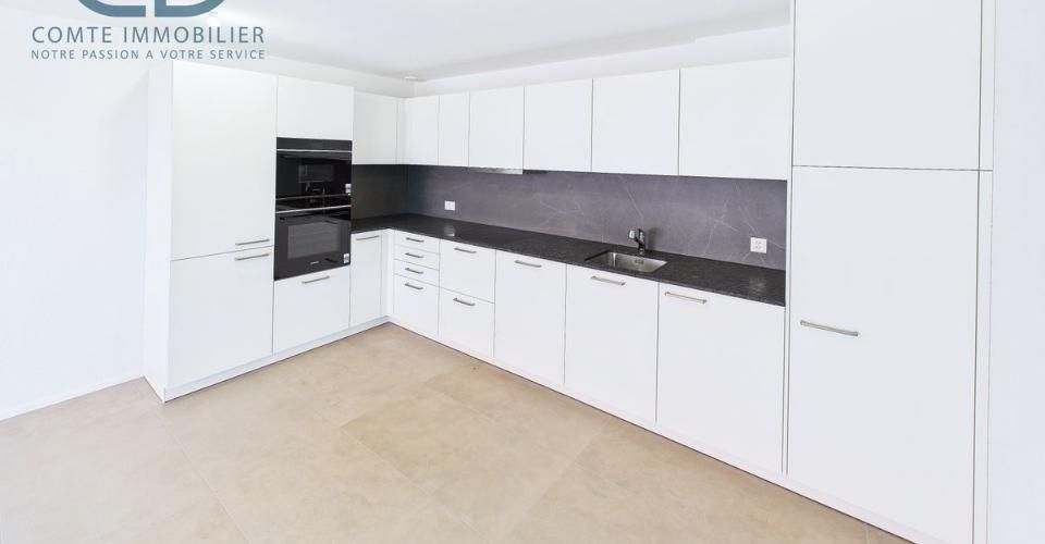 Appartement neuf de 3.5 pièces avec une grande terrasse - Haute performance énergétique - Appartement 3.5 pièces - image - 2