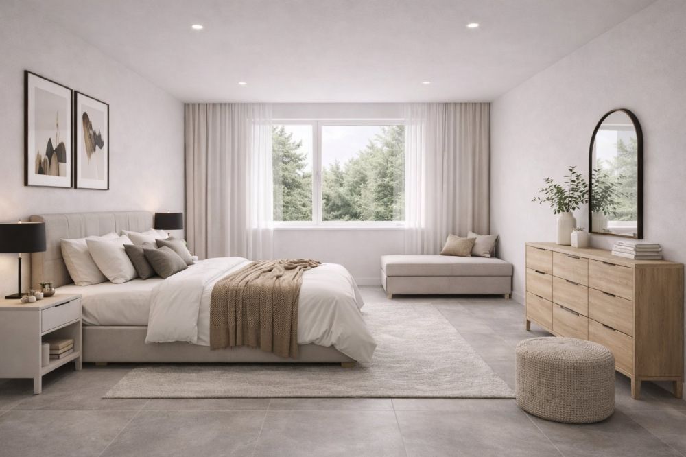 Magnifique 3,5 pièces sur plan - plain-pied, vue nature et cours d'eau - Corban -  Bild 3