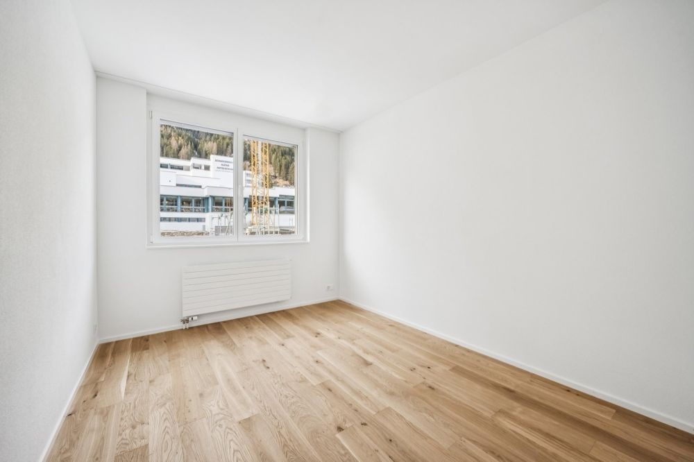 Neubau-Ferienwohnung mit toller Aussicht - Schlafzimmer