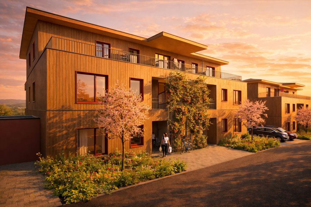 Gesundes, modernes Wohnen in 4.5-Zimmer-Neubau-Wohnung an ruhiger Lage in Wittenwil -  Bild 4