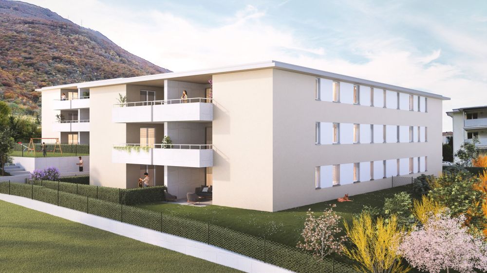 Nuovo appartamento con bella terrazza - Bild 2