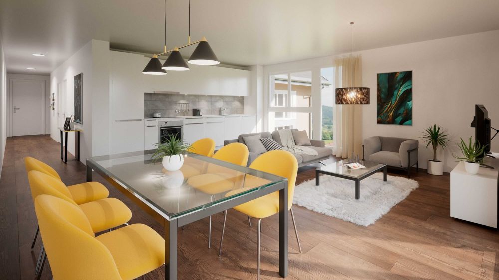 Appartement de 4,5 pièces dans une nouvelle résidence. -  Bild 6