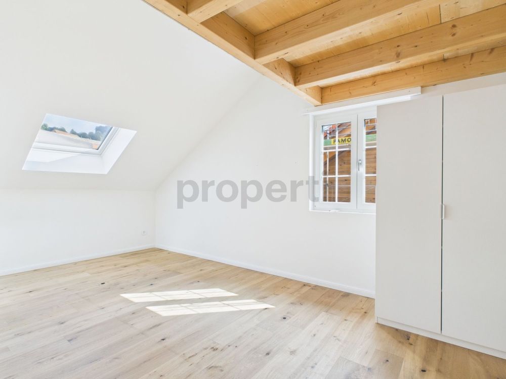 Charmante Neubauwohnung im Dachgeschoss in Grossdietwil  modern, ländlich & einzigartig - Image 4
