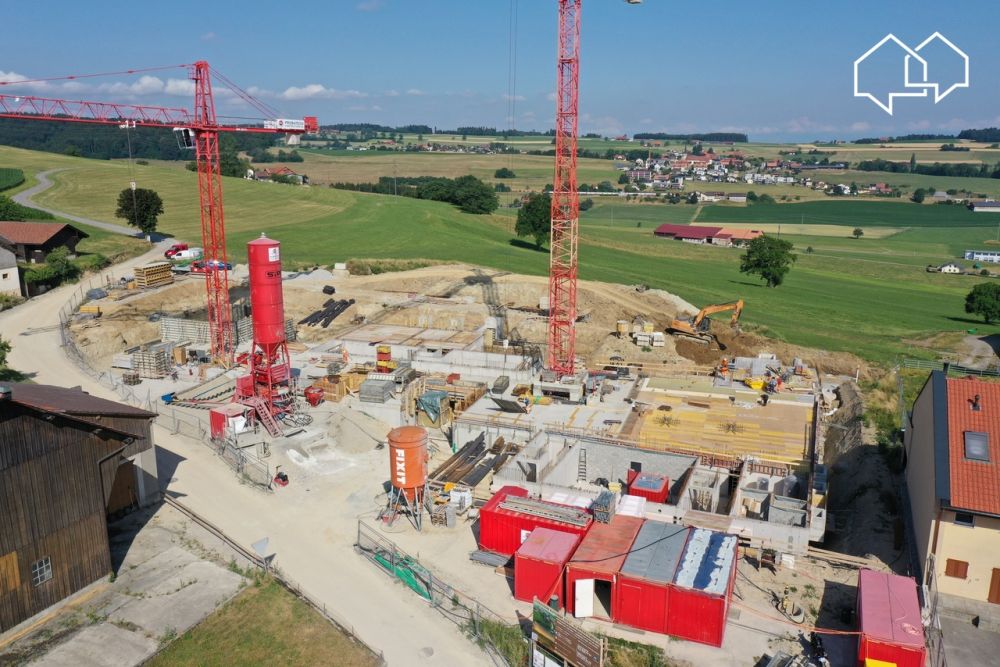 Wohnung mit 4.5 Zimmern im 1. Stock (Gebäude 3 - Einheit 4) - Chantier juin 2026