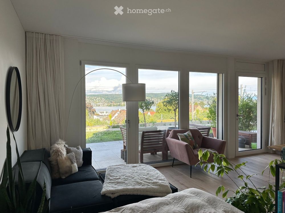 Moderne 1.5-Zimmer-Neubauwohnung mit herrlichem Ausblick in Kilchberg -  Bild 2