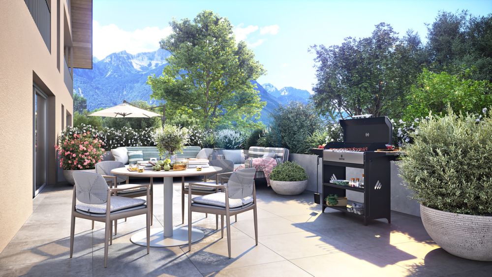 CHARMANT 3.5 PIÈCES NEUF AU REZ-DE-CHAUSSÉE - Bild 9