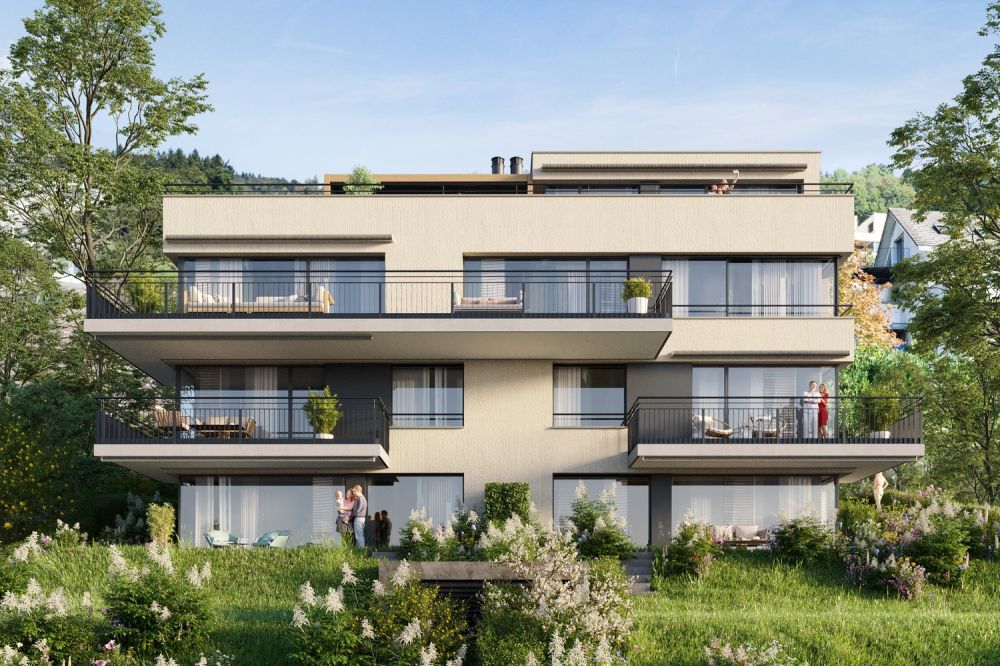 Attikawohnung mit traumhafter See- und Bergsicht - Walde Immobilien AG