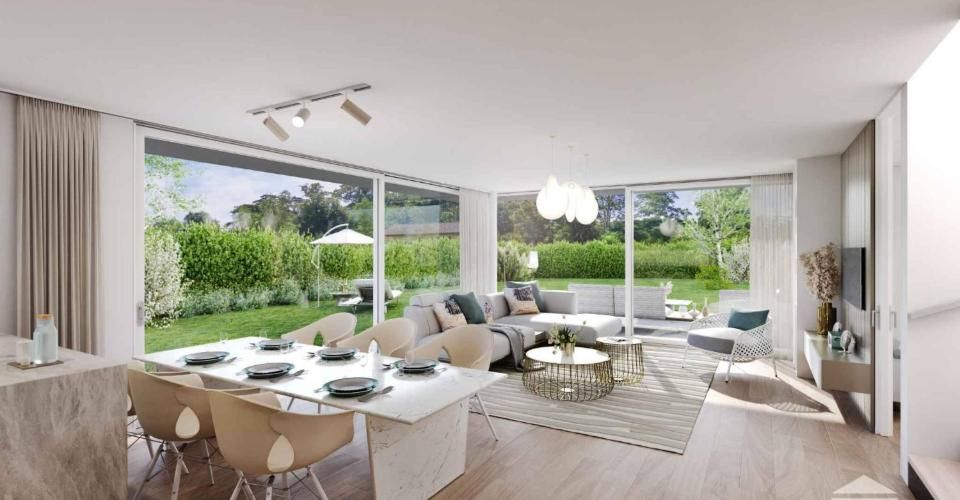 Projet de deux villas jumelles à deux pas du Léman VILLA A - Maison jumelée 5.5 pièces - image - 2