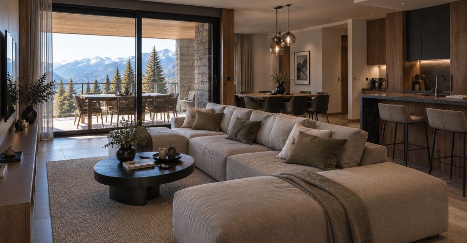 À VENDRE À HAUTE-NENDAZ – SUPERBE 4,5 PIÈCES NEUF AVEC GRANDE TERRASSE - Appartement 4.5 pièces - image - 12