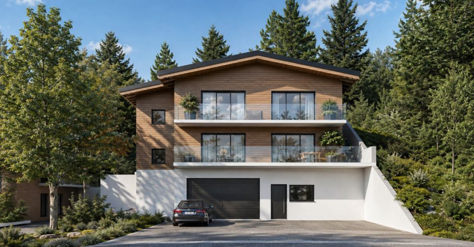 Chalet à vendre à Collombey - Les Neyres - Villa 5.5 pièces - image - 2