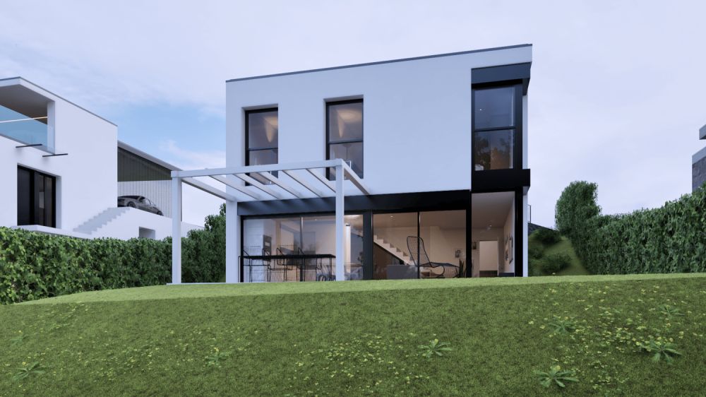 Villa moderna di prossima costruzione a Villa Luganese -  Bild 3