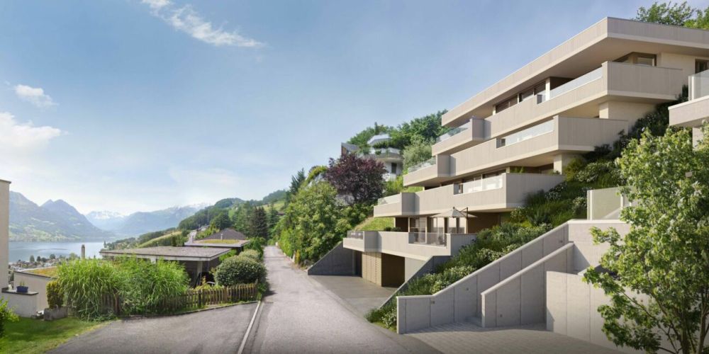 Neubau Terrassenwohnungen mit See- und Bergsicht -  Bild 3