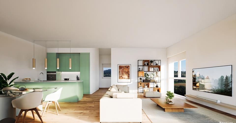 Une situation exceptionnelle aux portes de Lausanne - Appartement 4.5 pièces - image - 1
