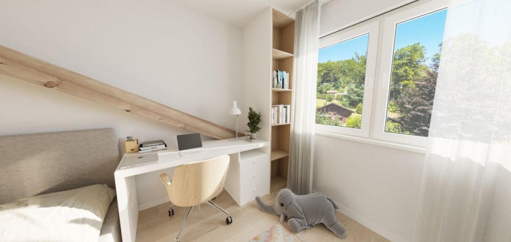 Charme ancien, style moderne. 3,5 pièces / 100m² au volume généreux - Bild 8