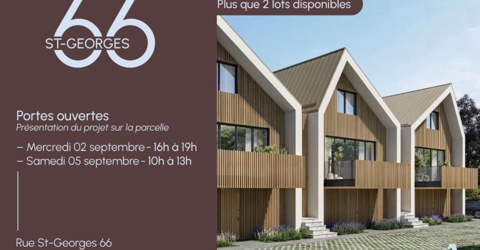 Plus que 2 duplex disponibles · Portes ouvertes les 2 et 5 septembre - Duplex 4.5 pièces - image - 1