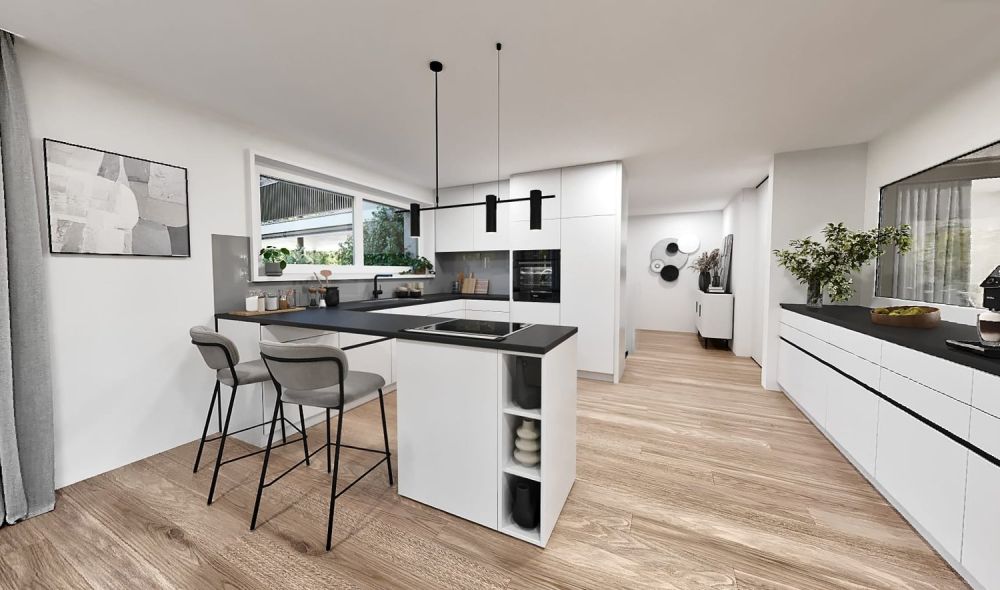 Exklusive 4.5-Zimmer Attikawohnung in Udligenswil mit Alpensicht - Bild 4