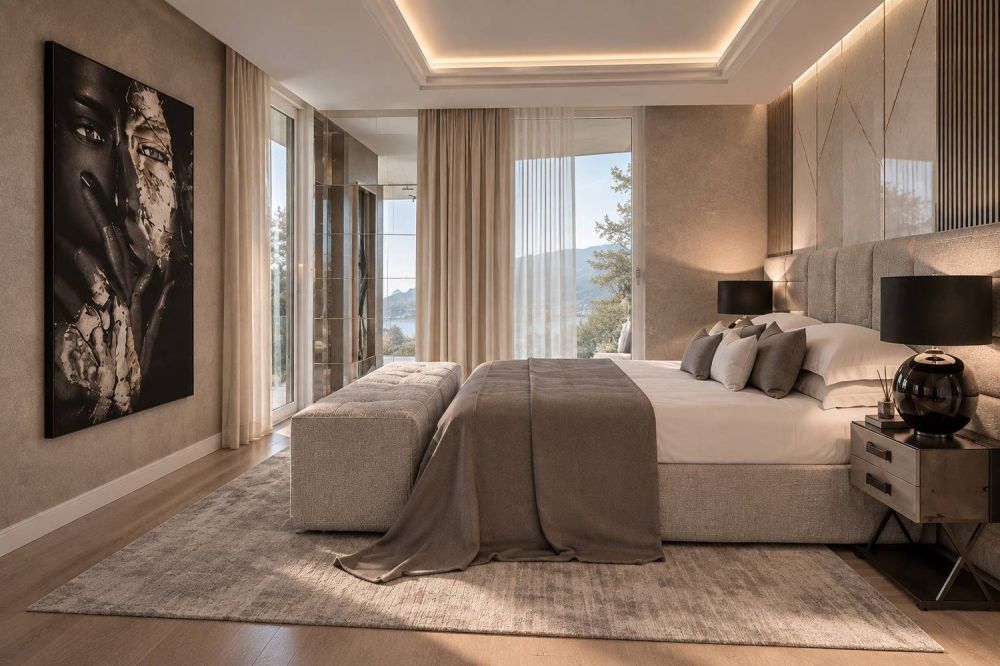 Residenza La Piana – Melide | Eleganza contemporanea con vista lago -  Bild 9