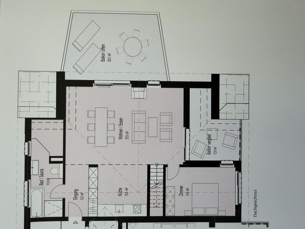 2.5 Zimmer Dach-Wohnung mit Galerie -  Bild 9