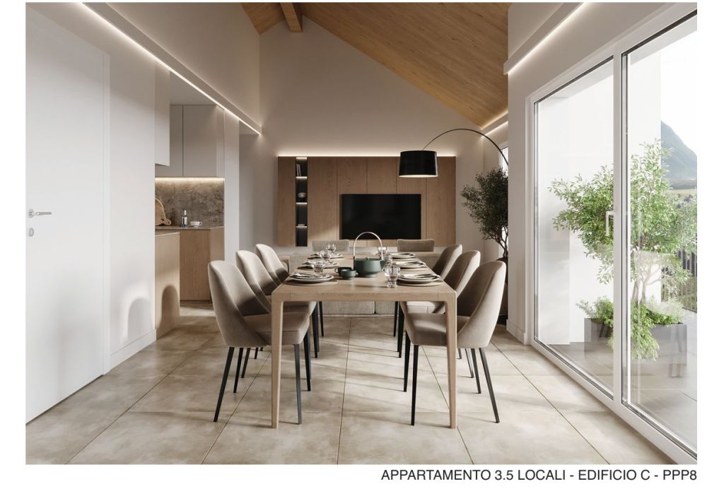 Neues Wohnkomplex Sassa in Gnosca - 4,5-Zimmer-Wohnung + Einzimmerwohnung zum Verkauf - Image 3