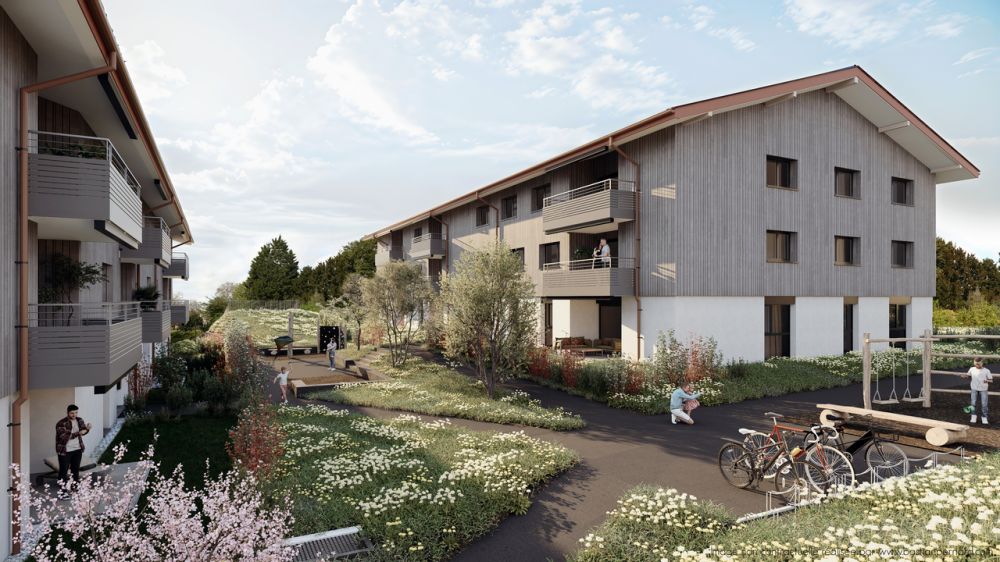 Spacieux logement neuf de 4.5 pièces avec grand balcon - Bild 1