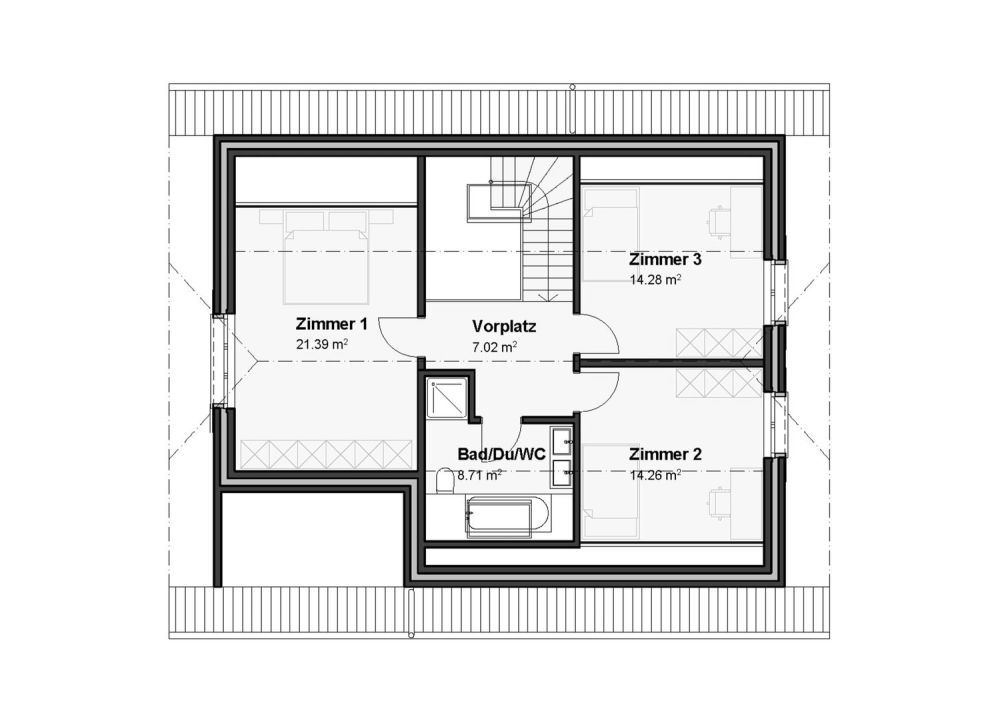 5.5-Zimmer-Einfamilienhaus, Neubau 2027, grosser Garten, Limpach -  Bild 13